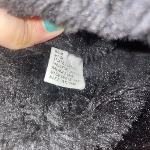 Makalu Women’s Black Winter Boots Size 8.5 - Picture 6 of 8